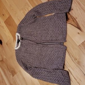 Alexandra Bartlett Wool and Alpaca Blend Cardigan